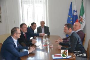 Obisk delegacije iz makedonskega mesta Gostivar 1